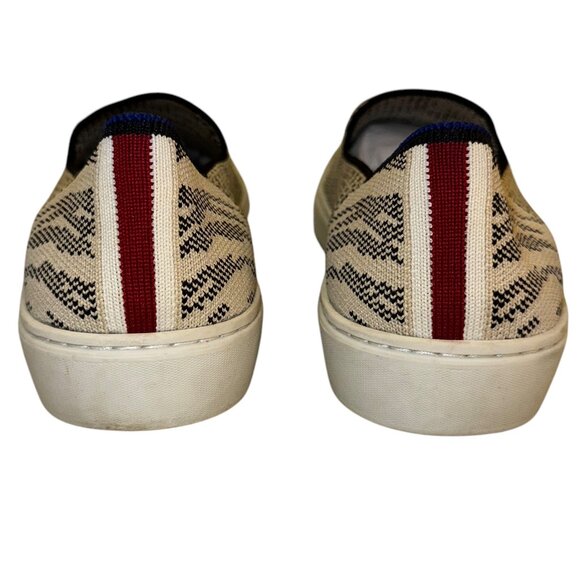 Rothy's Maritime Tiger Print Classic Slip-On Sneaker in Size 7 - Picture 6 of 9